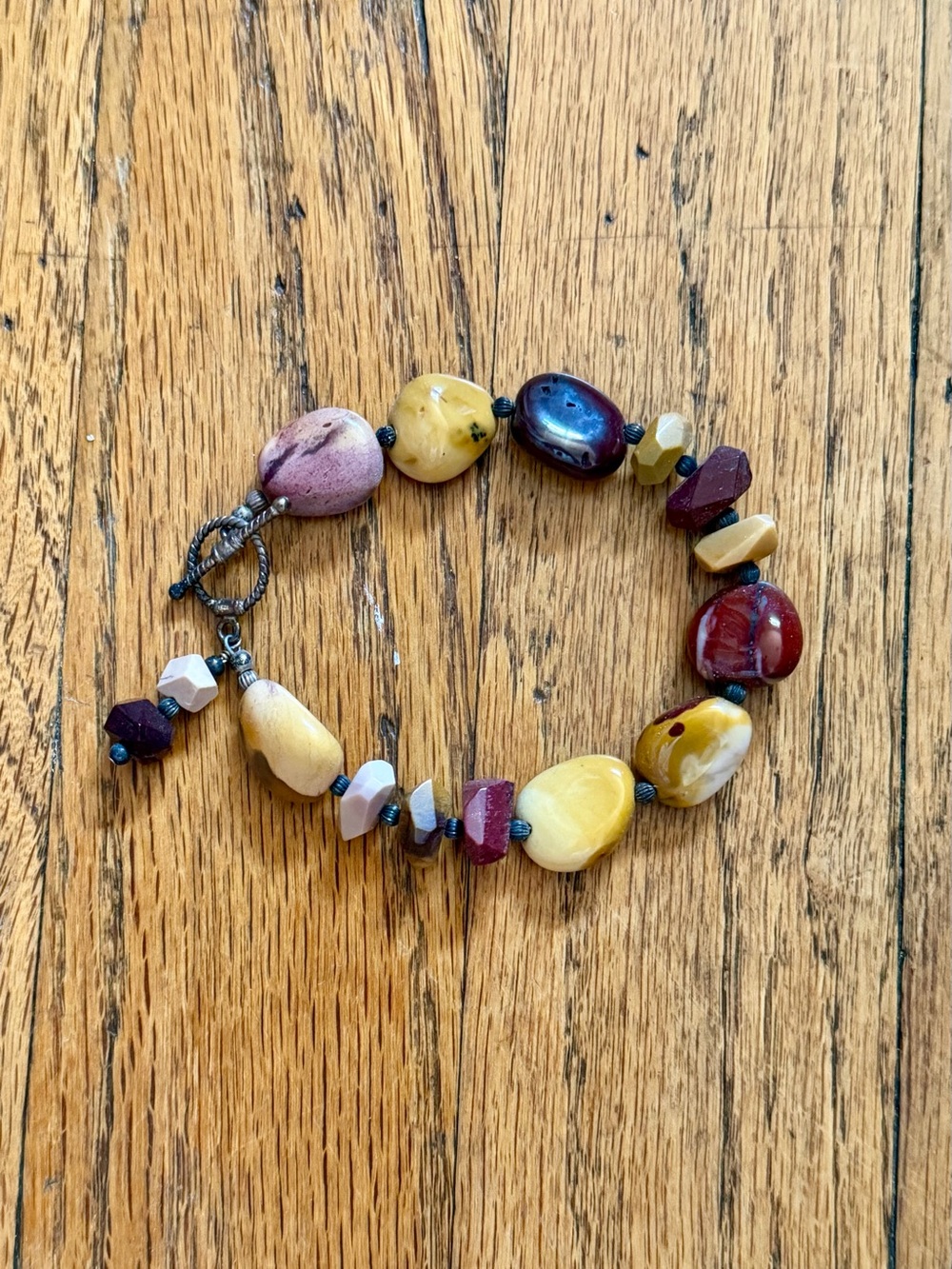 Handmade Mixed-Stone Bracelet